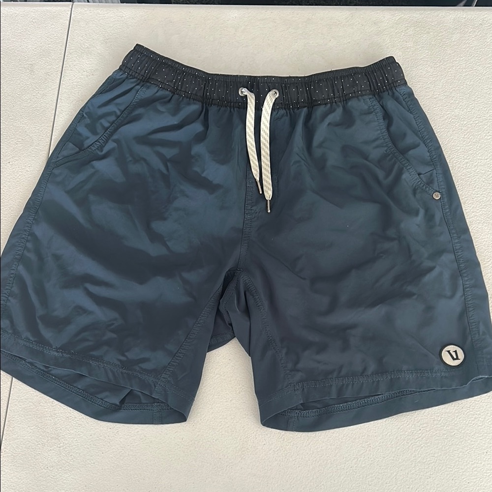 Vuori Men's Athletic Shorts - Navy - L